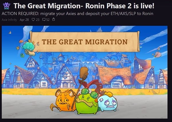La grande migrazione