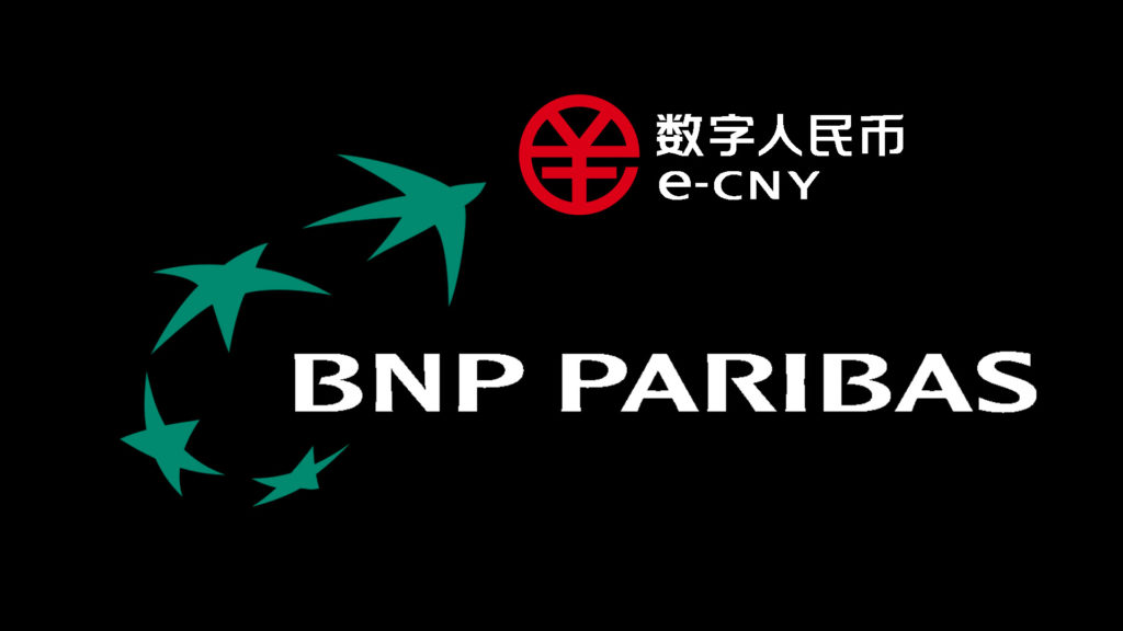 BNP Paribas - La sua filiale cinese integra l'uso dello yuan digitale