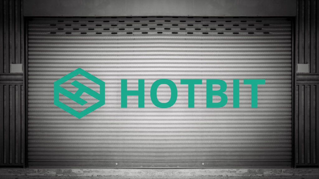 Hotbit - Chiusura definitiva della sua piattaforma centralizzata a partire da oggi